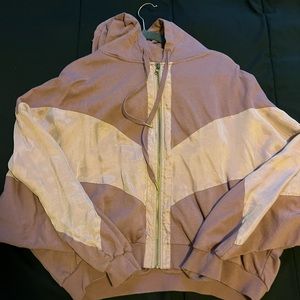 Pink windbreaker